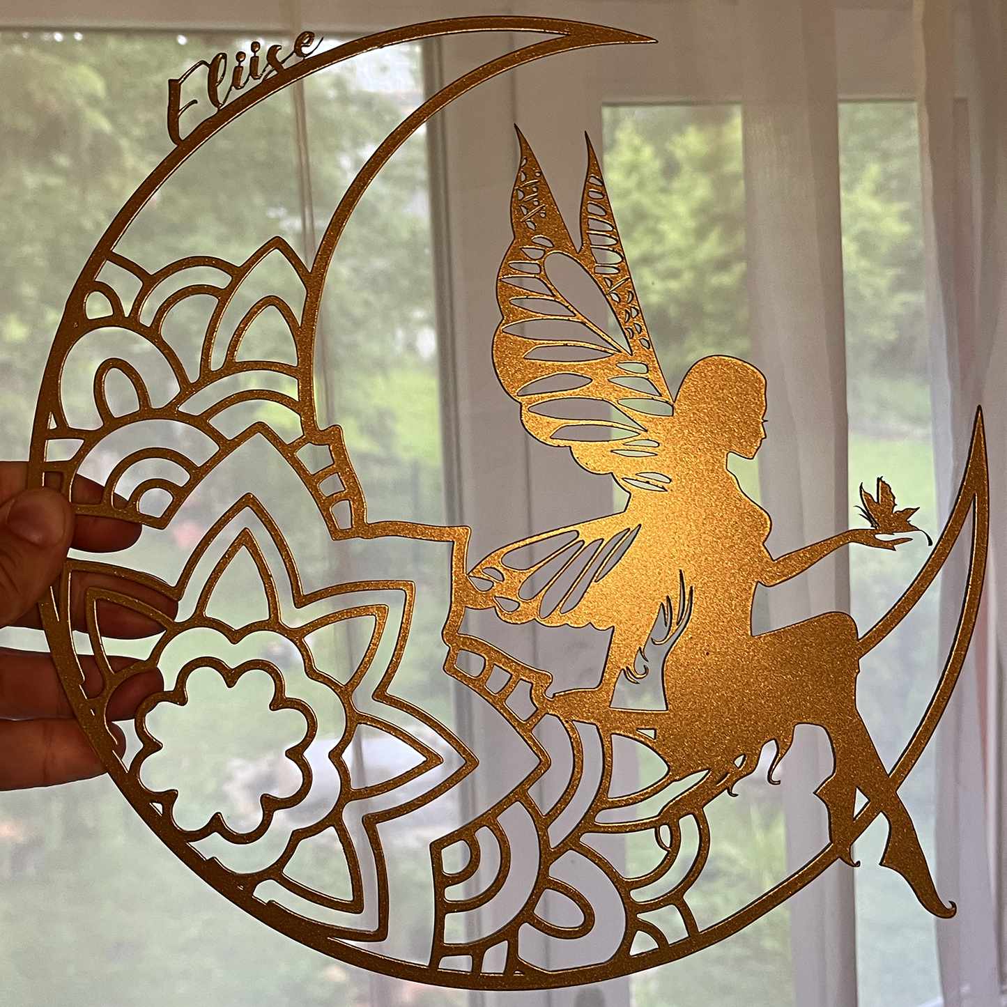 Fairy on the moon