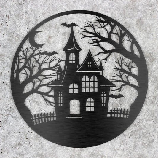 Spooky house Halloween