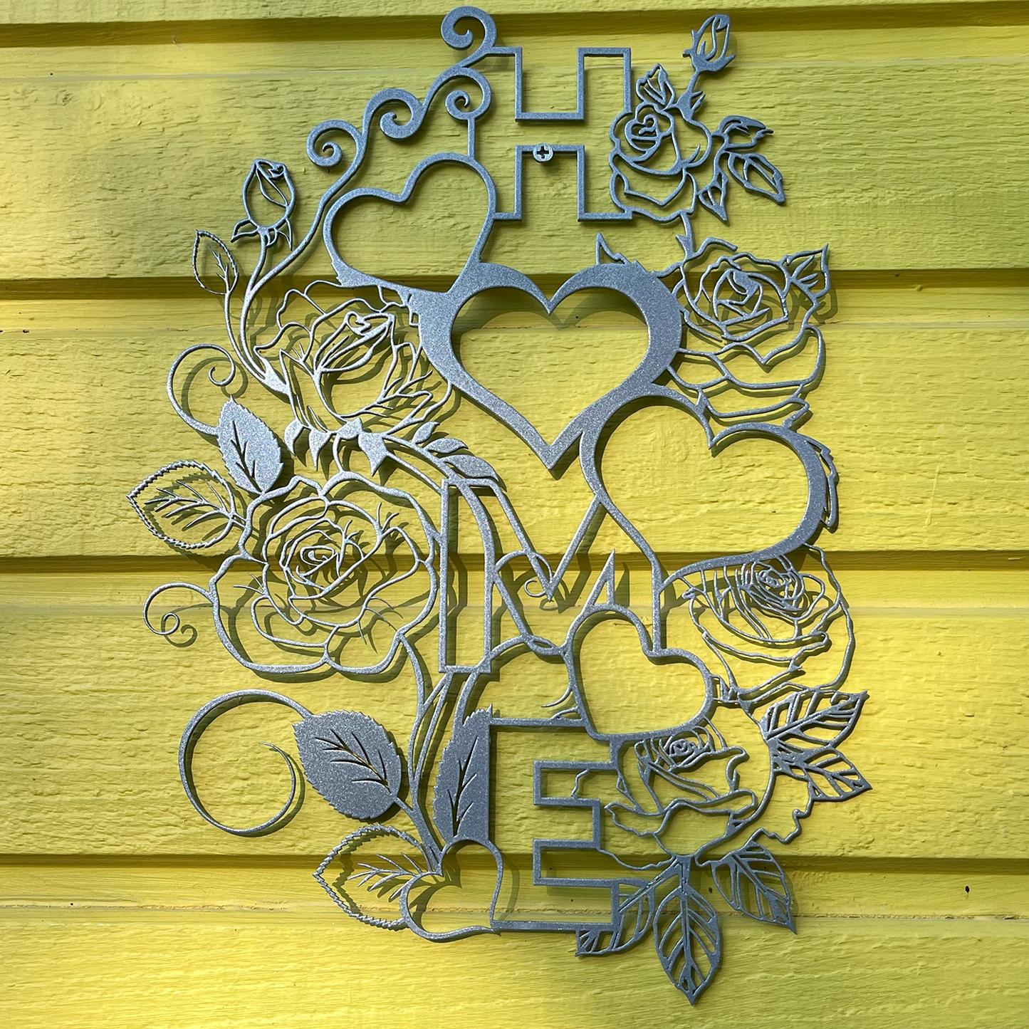 Floral Home Heart