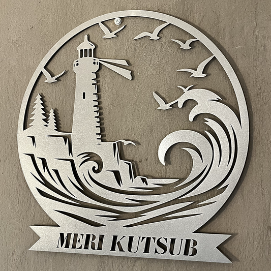 Lighthouse with birds